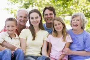 grandparents with family they set up irrevocable trust for
