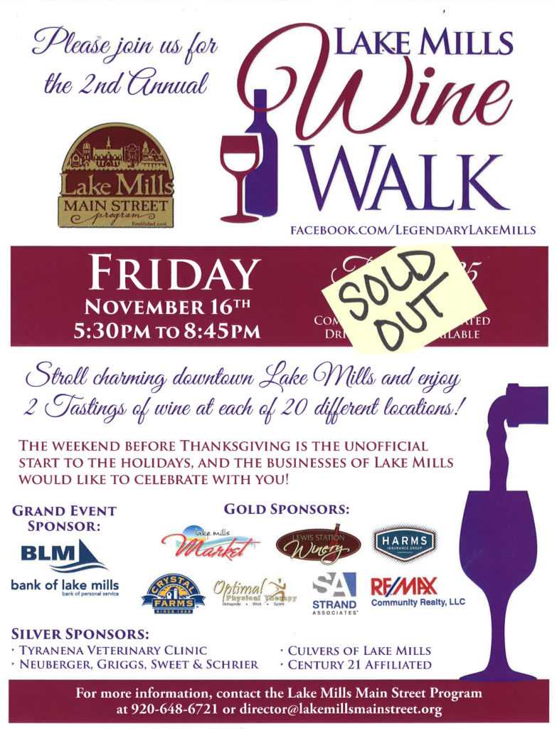 Wine Walk Information